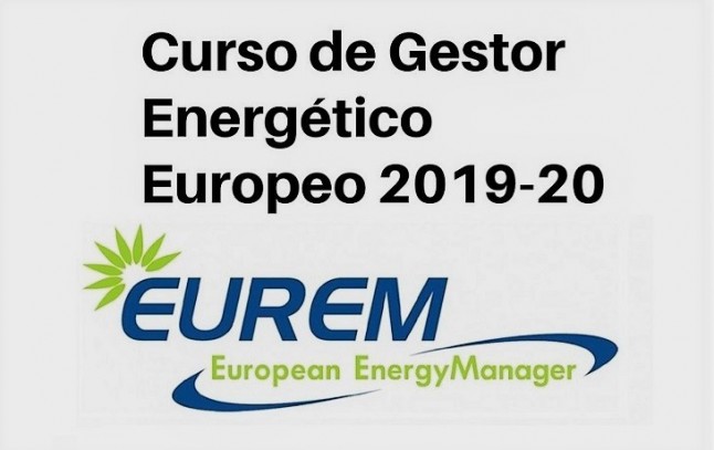 Abierto Plazo de inscripción Curso Gestor Energético 2019-2020