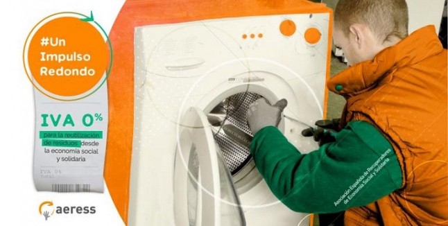 #UnImpulsoRedondo IVA cero para la reutilización de residuos desde la economía social y solidaria