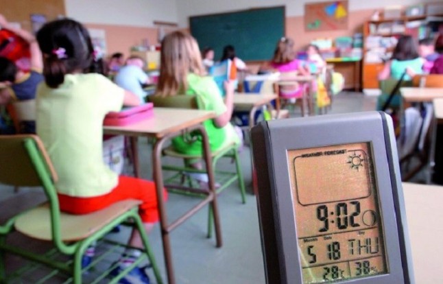 Climatizar los centros educativos de Extremadura con técnicas bioclimáticas