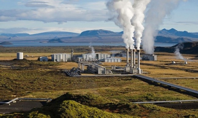 Planta geotérmica en Bolivia.