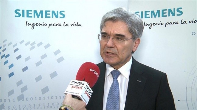El CEO de Siemens entiende la decepción de Iberdrola con la evolución de Gamesa y le pide remar juntos