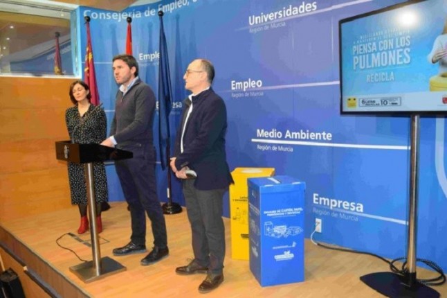 Una campaña de concienciación anima a pensar con los pulmones para mejorar la calidad del aire a través del reciclaje