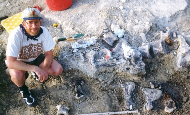 Paleontólogos de todo el mundo