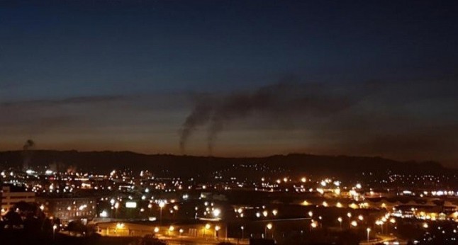 Asturias. Otra noche más horrorosa de contaminación en Gijón