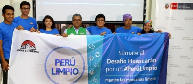 PERÚ LIMPIO estará presente en el Desafío Huascarán