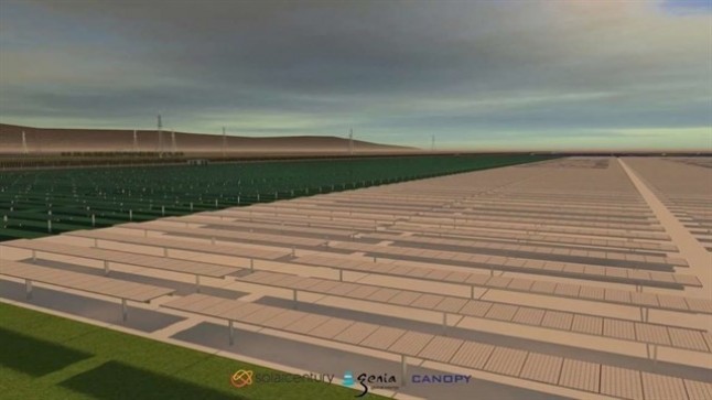 La mega-planta fotovoltaica de Talayuela un ‘referente’ de Extremadura para España