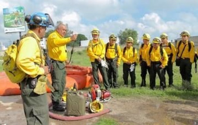 Nuestros combatientes contra incendios forestales
