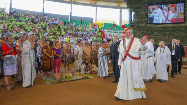 Papa Francisco en Perú: “Los pueblos amazónicos originarios nunca han estado tan amenazados en su territorio como ahora”