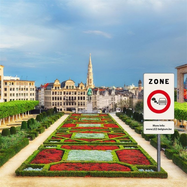 Bruselas: ¡Nueva zona ambiental a partir del 01.01.2018!