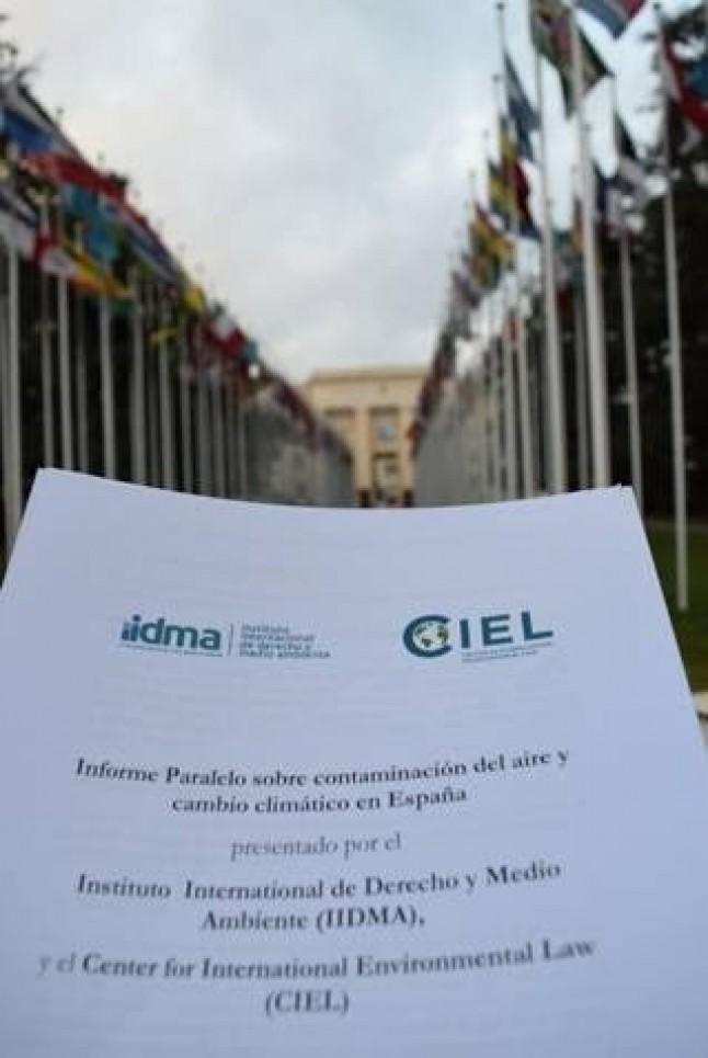 IIDMA y CIEL presentan ante el Comité de los Derechos del Niño de la ONU un informe sobre los impactos de la política energética de España