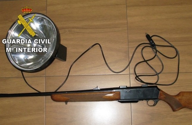 La Guardia Civil investiga a un hombre de 48 años por un presunto delito de caza ilegal en Zamora