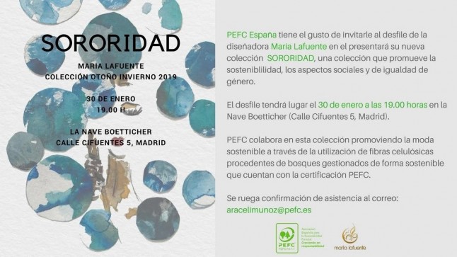 La nueva colección de María Lafuente promueve la sostenibilidad con nuevos materiales