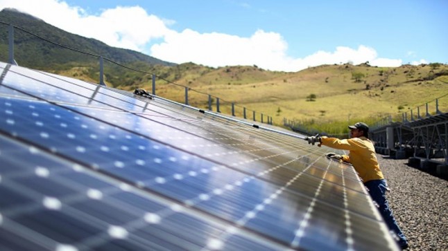 Las energías renovables representan un 17