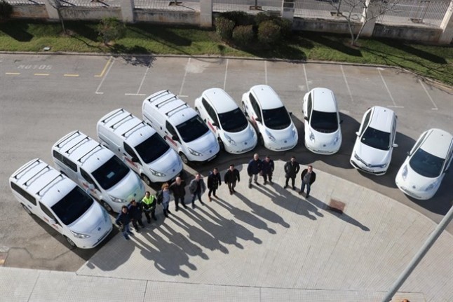 Baleares. El IME incorpora ocho vehículos eléctricos y uno híbrido a su flota