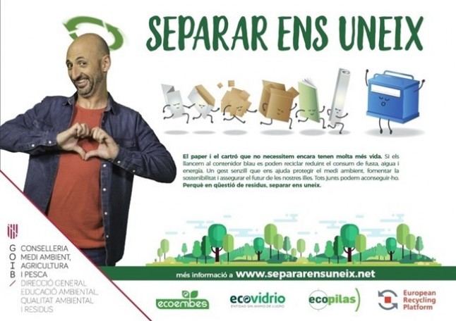 Campaña para reciclar más y mejor en Baleares