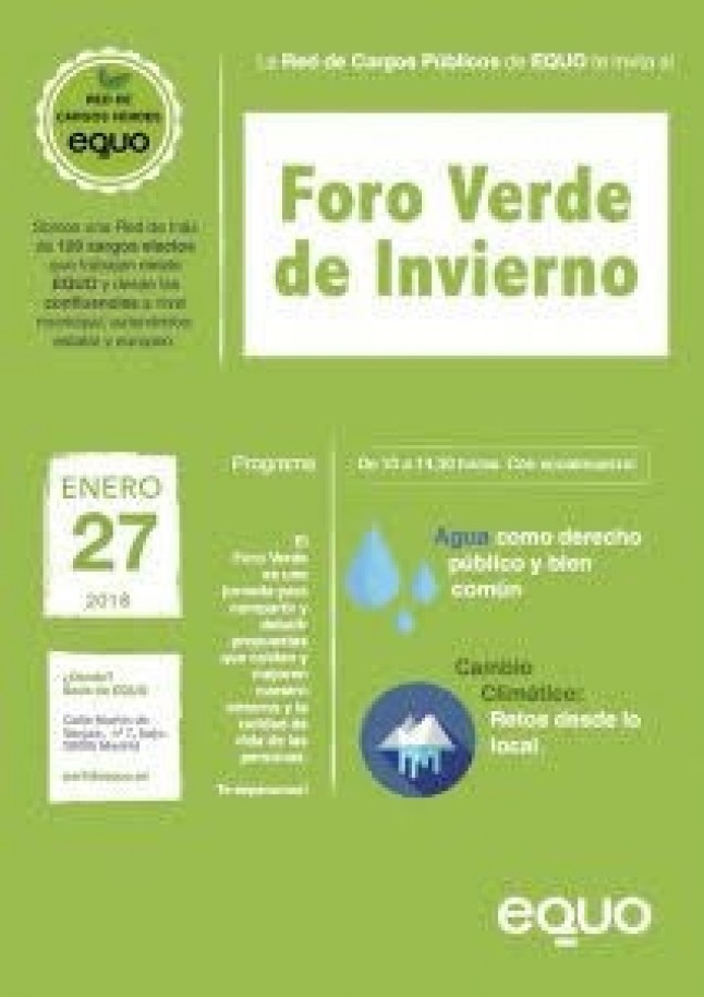 EQUO celebra el Foro Verde de Invierno de Madrid
