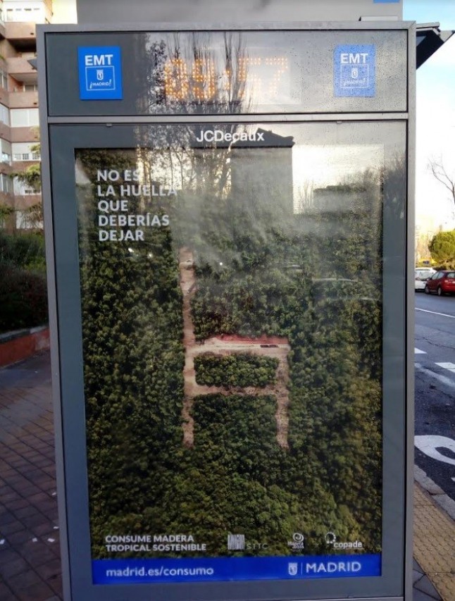 Madrid y Fundación COPADE arrancan una nueva campaña  para promover el consumo de madera sostenible en la ciudad