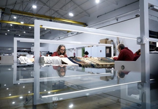 La Real Fábrica de Tapices implementa lámparas LED