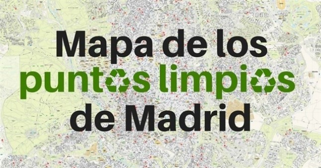 Ya sabes donde depositar cada residuo en Madrid