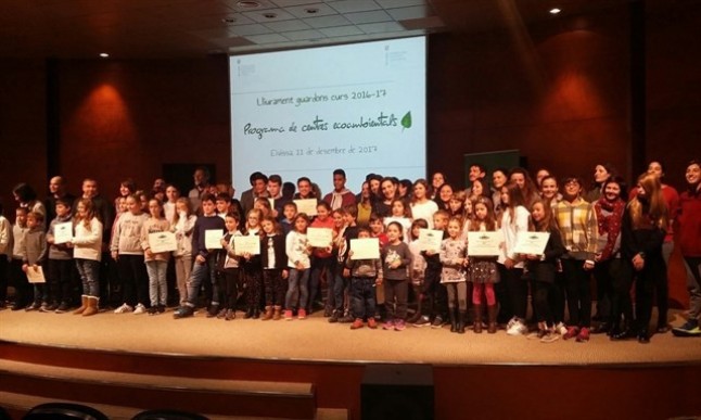 La Conselleria de Medio Ambiente reconoce la labor medioambiental de centros educativos de las Pitiusas