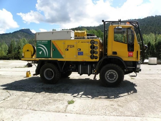 Andalucía aborda la renovación de vehículos de extinción de incendios y emergencias ambientales