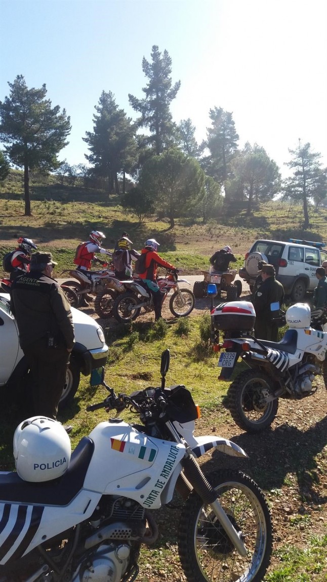 Los motoristas no deberían circular por la Sierra de Córdoba