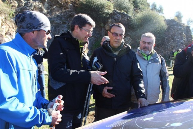 Estudio sobre la topografía y digitalización de los senderos de Santa Ana la Real