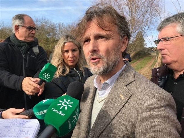 Andalucía trabaja para evitar la erosión en la zona del incendio de Moguer