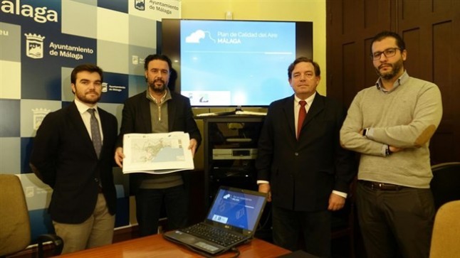 Aceptable calidad del aire en Málaga