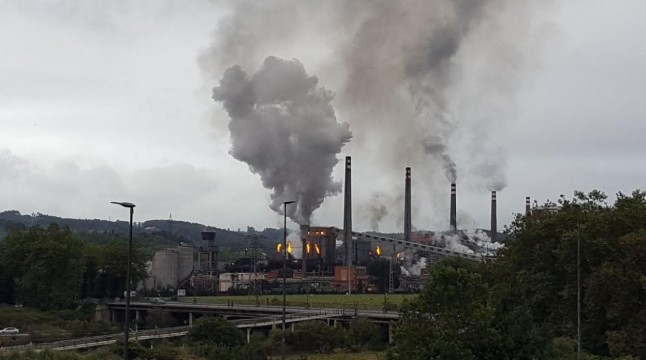 El pasado año volvio a subir la contaminación en la comarca de Avilés
