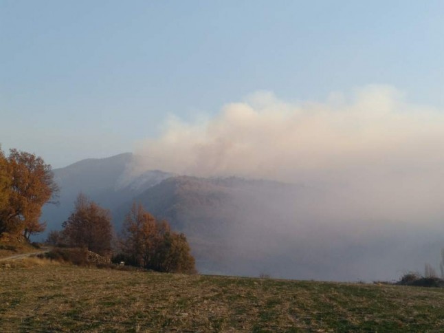 Gobierno de Aragón y UME seguirán trabajando en el incendio de Torre la Ribera