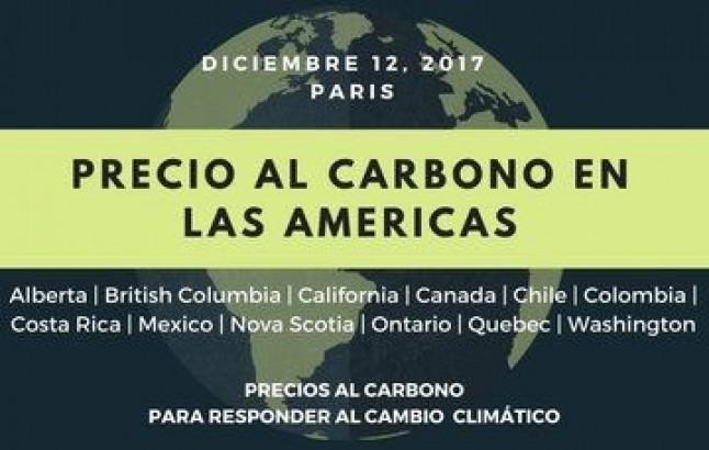 Formalizan declaración sobre precios al carbono en las Américas