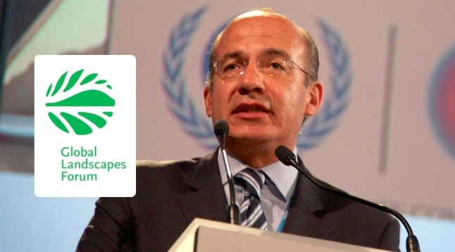Felipe Calderón: “Desarrollo y sustentabilidad no se excluyen mutuamente”