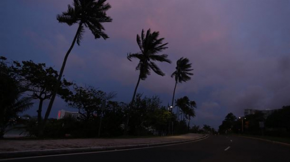 El huracán Maria está a punto de impactar en Puerto Rico
