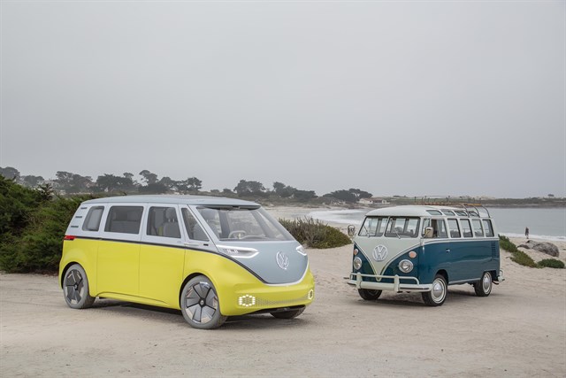 Volkswagen producirá un microbus eléctrico basado en el I.D. Buzz