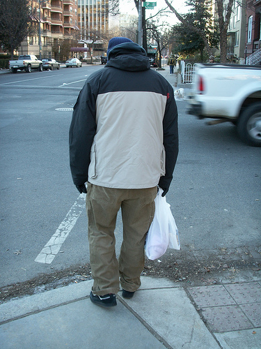 La tasa de bolsas de plástico