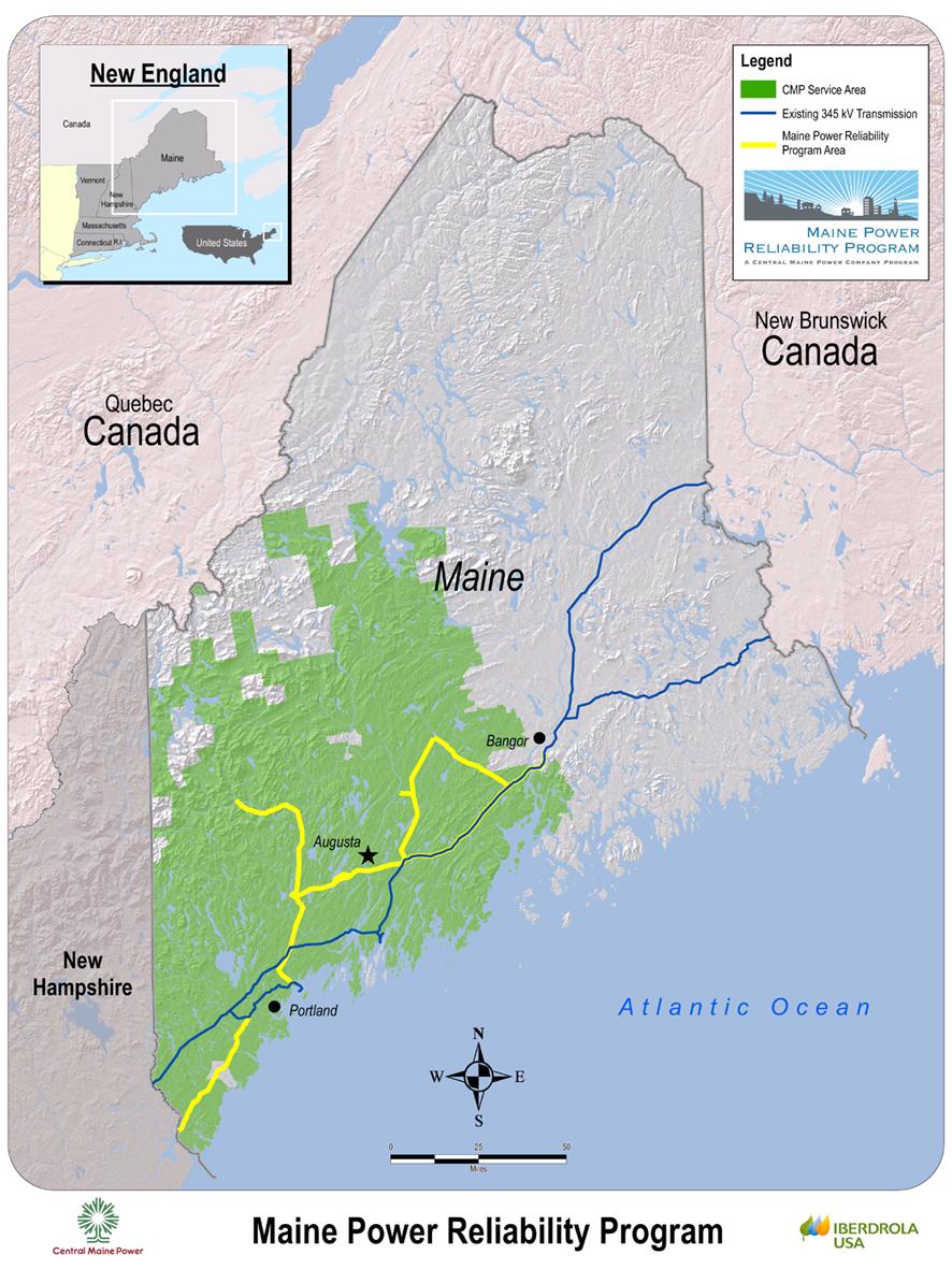 Iberdrola adjudica contratos por 524 millones de dólares en la línea que interconectará EE.UU. y Canadá