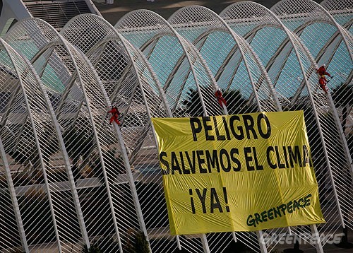 Greenpeace destaca la necesidad urgente de actuar frente al cambio climático expresada por los científicos