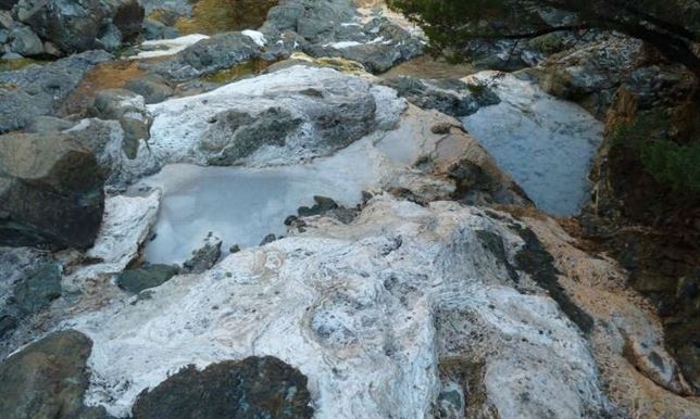 Sólo se habían visto confinados en el océano profundo