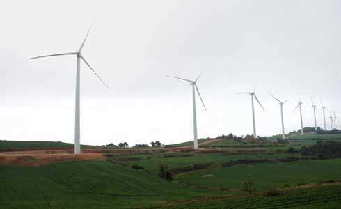 la Generalitat recurre al Supremo la suspensión del mapa eólico catalán
