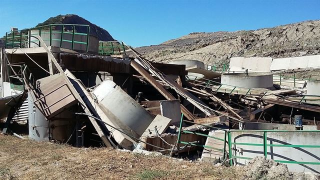 Clausuran el vertedero de residuos de Los Barrios (Cádiz)
