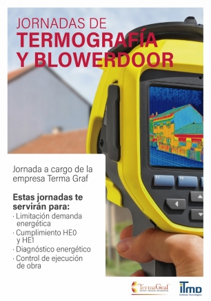Jornada termografía y blowerdoor en Zaragoza
