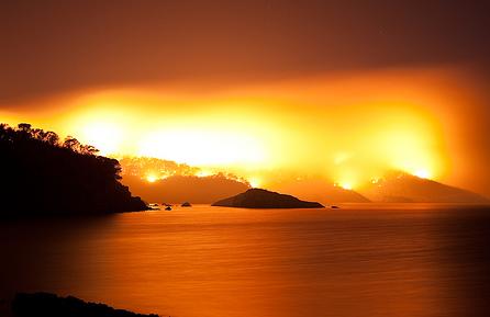 La superficie afectada por incendios cae un 68 por ciento este año