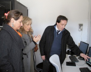 Ségolène Royal visita la planta de energía de las olas de Mutriku