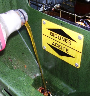 El centro comercial Parquesur (Madrid) ubicará tres contenedores para la recogida de aceite usado