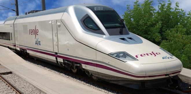 Todos los trenes españoles utilizaran energía de fuentes renovables