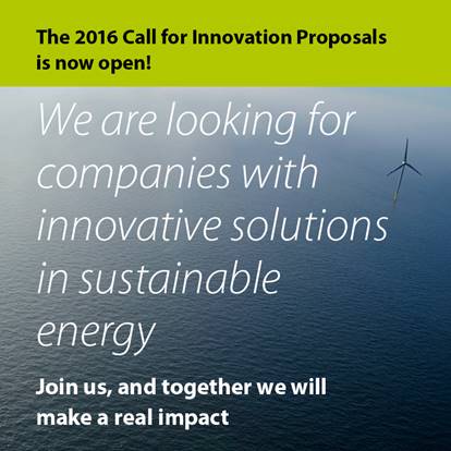 Se buscan empresas que tengan una innovación en energía sostenible