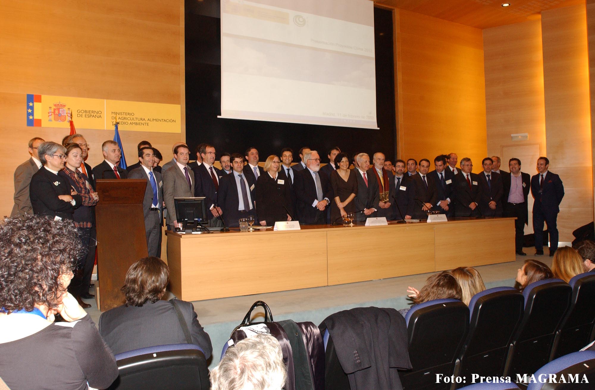 Cesefor asiste en el MAGRAMA a la presentación de los Proyectos Clima 2012