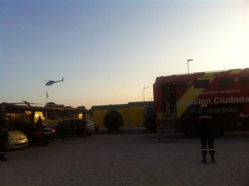 La Guardia Civil ‘investiga’ el incendio de Valdemorillo