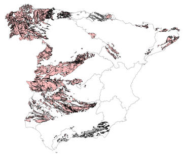 Primer mapa que delimita las zonas más expuestas al radón en España